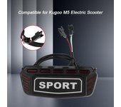 Luz trasera para patinete eléctrico, lámpara trasera, luz de advertencia de freno, piezas de repuesto compatibles con Kugoo M5 negro