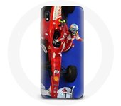 Coque pour Samsung Galaxy A10 Formule 1 Fernando Alonso Pilote automobile F1 Rouge