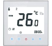5A 110-230V pantalla LCD programable semanal pantalla táctil termostato para calentador de agua controlador de temperatura ambiente