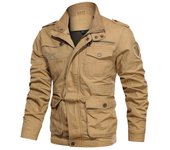 Chaqueta militar para hombre, abrigo táctico de algodón militar para hombre, chaqueta de combate para exteriores, abrigo de algodón con cuello levantado de talla grande 5xl M