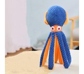 Juguetes interactivos para perros Juguetes de peluche para perros Pulpo Juguetes chirriantes para perros para la dentición Juguetes interactivos suaves y duraderos para mascotas Juguetes para masticar para cachorros 2024