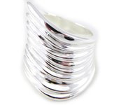 Bague Argent 'Jurassic' 54 plata