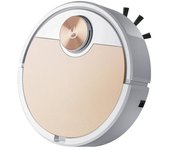 Robot aspirador inteligente con control remoto inalámbrico ES06 APP, nueva aspiradora, máquina de limpieza, barrido y fregado de suelos para el hogar, 2024 blanco
