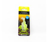 Megabass Señuelo suave Dark Sleeper 2.4 pulgadas 3/8 oz Gráfico transparente (2444)
