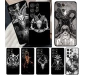 Funda de calavera satánica aterradora para Samsung Galaxy S22 S21 Ultra Note 20 S8 S9 S10 Note 10 Plus S20 FE S21 FE Cover Galaxy S8