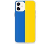 Coque iPhone - PIXELFORMA - iPhone 12 - Drapeau de l'Ukraine - Sopa de silicona - Design léger