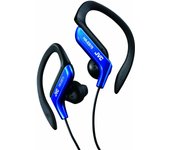 Auriculares JVC Kenwood JVC HA-EB75-A azules, tipo gancho para la oreja, especificación a prueba de goteo, deportivos, azul