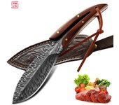 Cuchillo de cocina para deshuesar, cuchillo de carnicero de acero inoxidable, rebanador de frutas y verduras, herramienta de cocina