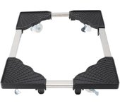 Soporte para PC Soporte para torre de computadora con ruedas giratorias Soporte para CPU móvil retráctil Carro rodante