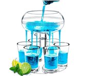 Recipientes para beber Whisky Bartender Tool Vertedor de vino Desviador de vino Dispensador de vino Juego de estantes para vino oro