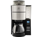 Ecost customer return Melitta 102101 filter coffee machine, stainless steel, black