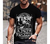 Gráficos de pesca para hombre Camisetas Camisetas impresas en 3D Tops de manga corta retro Ropa de verano para hombres Ropa de calle al aire libre Camisas de pescador XL 6XL