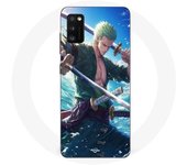 Funda Maniacase para Samsung Galaxy A41 One Piece Roronoa Zoro Espada Manga Anime