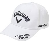 Gorra clásica continua TOUR TW CAP WM Golf FR [Callaway] Gorra de golf para mujer 24SS_1030_Blanco