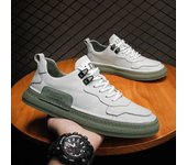 Zapatillas de deporte de moda para hombre, zapatillas deportivas informales transpirables, zapatos de diseñador para hombre, zapatos vulcanizados con cordones, zapatillas para hombre nuevas 39