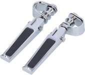 Reposapiés con estribos galvanizados, pedal para 1?1?Protectores de motor de 14 pulgadas de repuesto para FXDFSE FLHTCSE
