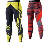 Mallas ajustadas para Fitness, pantalones de compresión para hombre, mallas de entrenamiento para correr al aire libre, ciclismo, baloncesto, pantalones frescos secos S gris/camuflaje