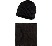 Buff Gift Pack Set Gorro y Neckwarmer, Gorra unisex negro One size negro