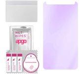 apgo Anti-Blue 9H Hybrid protective glass compatible with LG Stylus 2 Plus, flexible nano glass, great replacement for tempered glass, scratch-resista