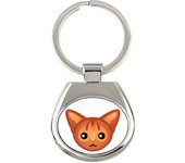 Abyssinian - keychain keychain for keys by Art-Dog brand