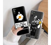 Funda de TPU Peaceminusone para iPhone XR 7 8 14 15 11 12 13 X XS Pro Max Xiaomi Redmi 13C Note 9 Samsung A22 S23 S24 Ultra Plus VIVO Samsung S24 Ultra aero