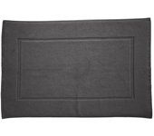 Tapis de bain  Soft  50 x 80 cm 100% Coton Peigné / 1000 gr/m² - Soft Gris Anthracite