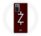 Coque pour Xiaomi Redmi Note 10 Pro Ozark Saison 4 Logo Z Blanc Fond Rouge