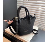 Bolsos de hombro de moda para mujer, bolsos de diseñador versátiles, bolsos cruzados para mujer, bolsos tipo cubo, carteras y bolsos de mano. one size gris