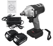 Llave de impacto eléctrica sin escobillas 388VF 800N.m, llave inalámbrica cuadrada recargable 1/2, herramientas eléctricas para batería Makita de 18V machine