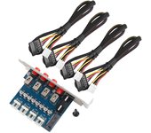 Interruptor de control de potencia de disco duro Selector de disco duro Conmutador de unidad SATA para computadora de escritorio