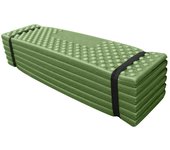 Colchón plegable ligero a prueba de humedad de la almohadilla para dormir de la espuma portátil que acampa para verde del ejército