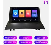 Radio de coche Android para Renault Megane 2 2002-2009 Reproductor multimedia Unidad principal Navegación GPS estéreo BT WIFI 1+16 GB 1+16GB