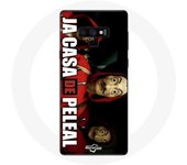 Coque pour Samsung Galaxy Note 9 La casa de papel Masques de Dali