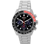 Seiko Prospex Speedtimer Go Large Solar Chronograph Black Dial SSC915 SSC915P1 SSC915P 100M Reloj Hombre negro