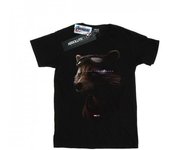 Marvel Camiseta para hombre Avengers Endgame Avenge The Fallen Rocket L negro