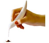 1x Électrique Café Stylo Décoration Latte Gâteau Épices Art Sculpture Outil de Peinture Nouveau