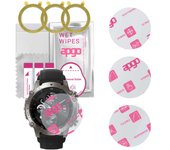 3x apgo Ultra-Clear Hybrid protective glass compatible with Amazfit Falcon, flexible nano glass, great replacement for tempered glass, scratch-resista