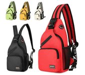 2021 Bolso de pecho para mujer, bolso de hombro, bolso cruzado, mochila, bolso deportivo de viaje al aire libre verde