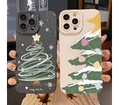 Funda de silicona con diseño de árbol de Navidad y regalos de Año Nuevo para Redmi Note 13 Pro Plus Turbo 12 12S 11S 11 10S 10 9S Redmi 10C 12C Redmi Note 10 Pro
