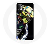 Coque pour Xiaomi Poco M3 Pro Valentino Rossi Numéro 46 Pilote de vitesse moto