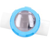 Válvula de retención visible de 2 pulgadas, antirretorno, accesorio antirreflujo para piscinas, tubería unidireccional