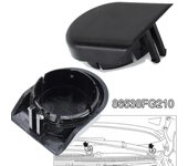 Juego de 2 tapas para tuercas y pernos de limpiaparabrisas delantero de coche, para 6 GH 5 CX-5 CX-7 RX8 CX-9, carcasa de plástico antioxidante