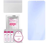 apgo Ultra-Clear 9H Hybrid protective glass compatible with Realme V23, flexible nano glass, great replacement for tempered glass, scratch-resistant,