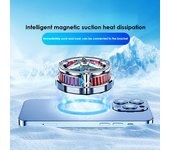Ventiladores de refrigeración magnéticos, enfriador silencioso para teléfono celular, radiador para juegos para Oneplus OPPO