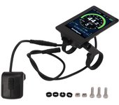 Medidor de color para bicicleta de montaña, resistente al agua, con vidrio templado 860C, para scooter eléctrico