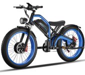 Bicicleta eléctrica todoterreno con gran potencia, súper motor de 2000W, súper batería de 52V23AH, freno hidráulico para bicicleta eléctrica de montaña 2000W52V23AH