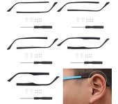 Herramienta de reparación antideslizante para gafas, repuesto de patilla, accesorios para gafas, montura de gafas, patilla para gafas 4mm