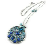 Les Trésors De Lily [M4194] - Collar de diseñador 'Altai' con turquesa turquesa