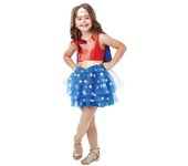 Disfraz premium de Mujer Maravilla para niña 3-4 Years