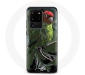 Coque pour Samsung Galaxy S20 Ultra Pionus Perroquet Rouge Vert